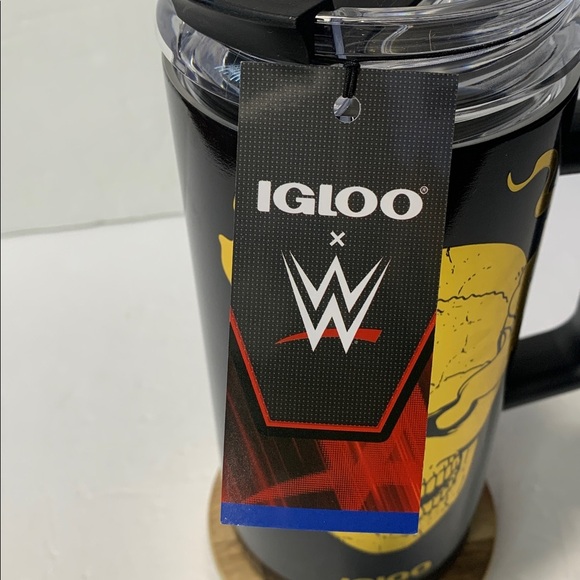 WWE Stone Cold 36 oz Tumbler 1 Liter Mug Steve Austin NWT - Picture 5 of 8